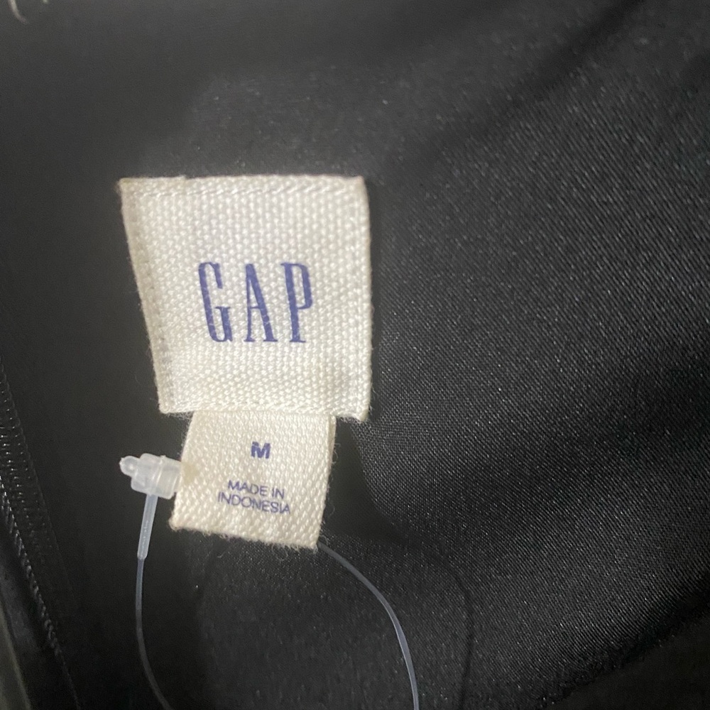 Sz Med⭐️NWT Gap Black Sleeveless Summer Dress Silver embellishment - Picture 6 of 11